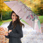Magpie NAIDOC Week 2026 Personalised Umbrella 50 Years Deadly Eucalyptus Blossoms Aboriginal Art