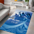 Australia Prostate Cancer Awareness Area Rug Aussie Blue Ribbon Sydney Opera House