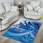Australia Prostate Cancer Awareness Area Rug Aussie Blue Ribbon Sydney Opera House