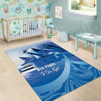Australia Prostate Cancer Awareness Area Rug Aussie Blue Ribbon Sydney Opera House