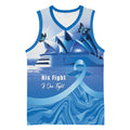Personalised Australia Prostate Cancer Awareness Basketball Jersey Aussie Blue Ribbon Sydney Opera House