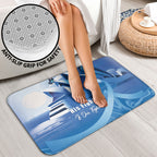 Australia Prostate Cancer Awareness Bathroom Set Aussie Blue Ribbon Sydney Opera House
