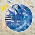 Australia Prostate Cancer Awareness Beach Blanket Aussie Blue Ribbon Sydney Opera House