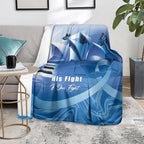Australia Prostate Cancer Awareness Blanket Aussie Blue Ribbon Sydney Opera House