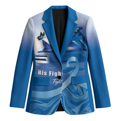 Personalised Australia Prostate Cancer Awareness Blazer Aussie Blue Ribbon Sydney Opera House