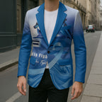 Personalised Australia Prostate Cancer Awareness Blazer Aussie Blue Ribbon Sydney Opera House