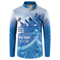 Personalised Australia Prostate Cancer Awareness Button Sweatshirt Aussie Blue Ribbon Sydney Opera House