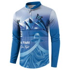 Personalised Australia Prostate Cancer Awareness Button Sweatshirt Aussie Blue Ribbon Sydney Opera House