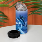 Australia Prostate Cancer Awareness 4 in 1 Can Cooler Tumbler Aussie Blue Ribbon Sydney Opera House