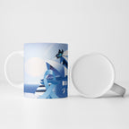 Australia Prostate Cancer Awareness Ceramic Mug Aussie Blue Ribbon Sydney Opera House