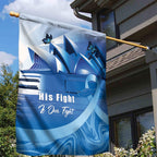 Australia Prostate Cancer Awareness Garden Flag Aussie Blue Ribbon Sydney Opera House