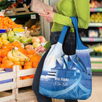 Australia Prostate Cancer Awareness Grocery Bag Aussie Blue Ribbon Sydney Opera House