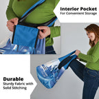 Australia Prostate Cancer Awareness Grocery Bag Aussie Blue Ribbon Sydney Opera House