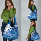 Australia Prostate Cancer Awareness Grocery Bag Aussie Blue Ribbon Sydney Opera House