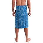 Personalised Australia Prostate Cancer Awareness Lavalava Aussie Blue Ribbon Sydney Opera House