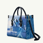 Australia Prostate Cancer Awareness Leather Bag Aussie Blue Ribbon Sydney Opera House