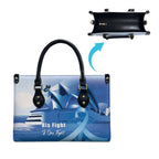 Australia Prostate Cancer Awareness Leather Bag Aussie Blue Ribbon Sydney Opera House