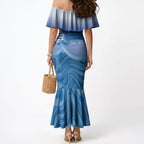 Personalised Australia Prostate Cancer Awareness Mermaid Dress Aussie Blue Ribbon Sydney Opera House