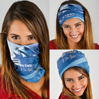 Australia Prostate Cancer Awareness Neck Gaiter Aussie Blue Ribbon Sydney Opera House