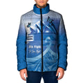 Personalised Australia Prostate Cancer Awareness Padded Jacket Aussie Blue Ribbon Sydney Opera House