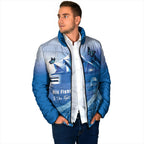 Personalised Australia Prostate Cancer Awareness Padded Jacket Aussie Blue Ribbon Sydney Opera House