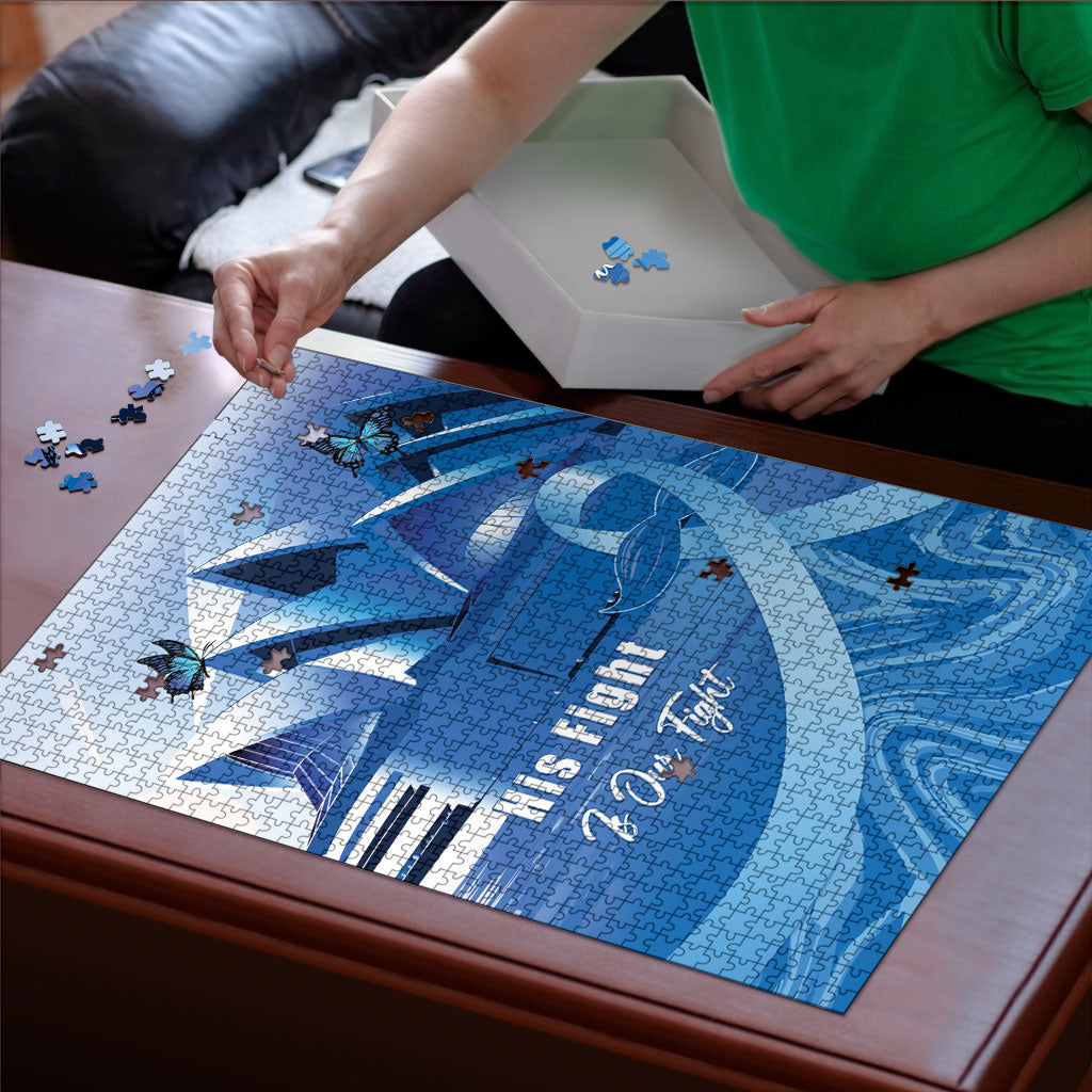 Australia Prostate Cancer Awareness Puzzle Aussie Blue Ribbon Sydney Opera House