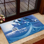 Australia Prostate Cancer Awareness Rubber Doormat Aussie Blue Ribbon Sydney Opera House