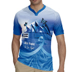 Personalised Australia Prostate Cancer Awareness Rugby Jersey Aussie Blue Ribbon Sydney Opera House