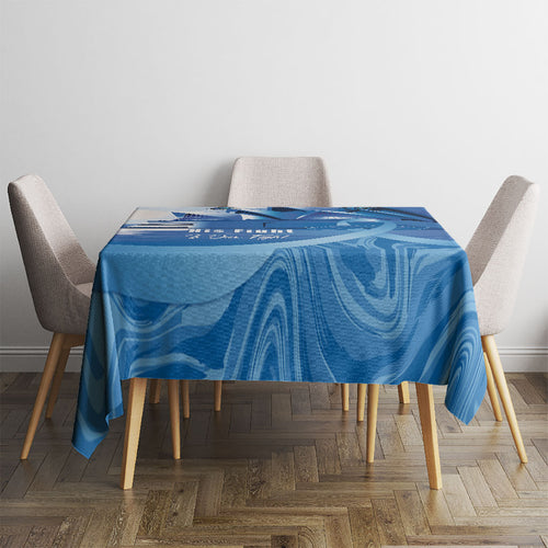Australia Prostate Cancer Awareness Tablecloth Aussie Blue Ribbon Sydney Opera House