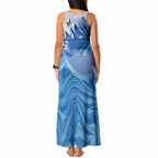 Personalised Australia Prostate Cancer Awareness Tank Maxi Dress Aussie Blue Ribbon Sydney Opera House