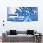 Australia Prostate Cancer Awareness Tapestry Aussie Blue Ribbon Sydney Opera House