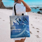 Australia Prostate Cancer Awareness Tote Bag Aussie Blue Ribbon Sydney Opera House