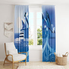 Australia Prostate Cancer Awareness Window Curtain Aussie Blue Ribbon Sydney Opera House