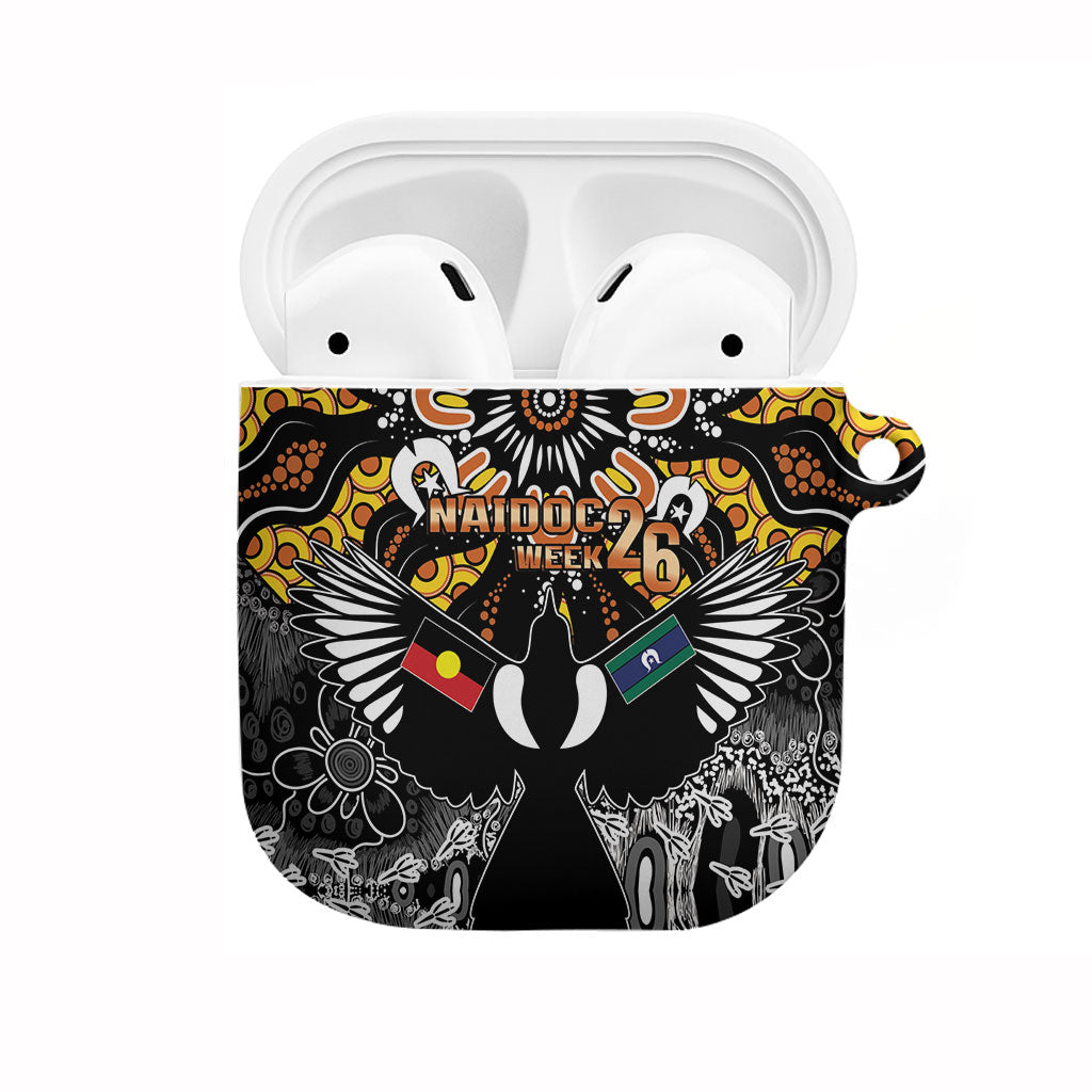 Magpies NAIDOC Week 2026 AirPods Case Australian Aboriginal Torres Strait Islander Flag