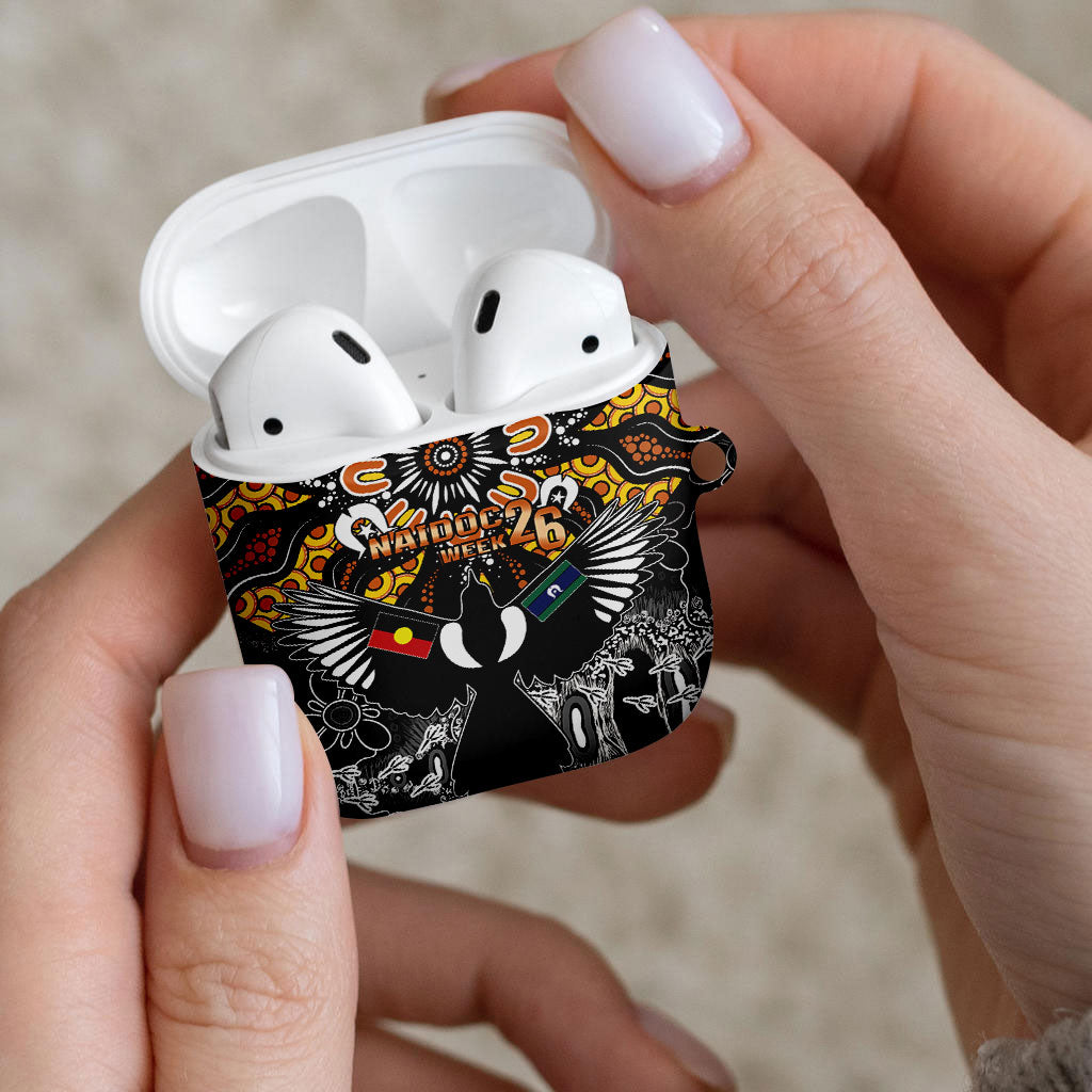 Magpies NAIDOC Week 2026 AirPods Case Australian Aboriginal Torres Strait Islander Flag