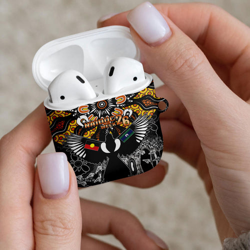Magpies NAIDOC Week 2026 AirPods Case Australian Aboriginal Torres Strait Islander Flag