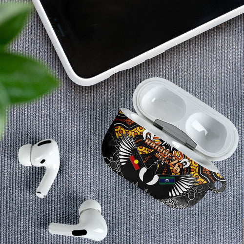 Magpies NAIDOC Week 2026 AirPods Case Australian Aboriginal Torres Strait Islander Flag