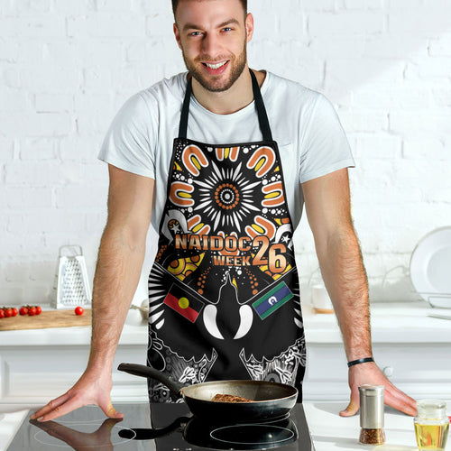 Magpies NAIDOC Week 2026 Apron Australian Aboriginal Torres Strait Islander Flag