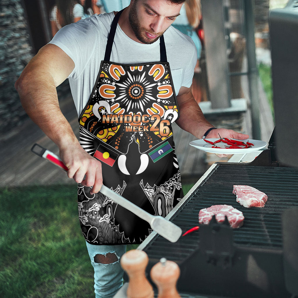 Magpies NAIDOC Week 2026 Apron Australian Aboriginal Torres Strait Islander Flag