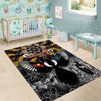 Magpies NAIDOC Week 2026 Area Rug Australian Aboriginal Torres Strait Islander Flag
