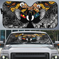 Magpies NAIDOC Week 2026 Auto Sun Shade Australian Aboriginal Torres Strait Islander Flag