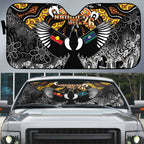 Magpies NAIDOC Week 2026 Auto Sun Shade Australian Aboriginal Torres Strait Islander Flag