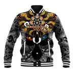 Magpies NAIDOC Week 2026 Personalised Baseball Jacket Australian Aboriginal Torres Strait Islander Flag