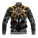 Magpies NAIDOC Week 2026 Personalised Baseball Jacket Australian Aboriginal Torres Strait Islander Flag