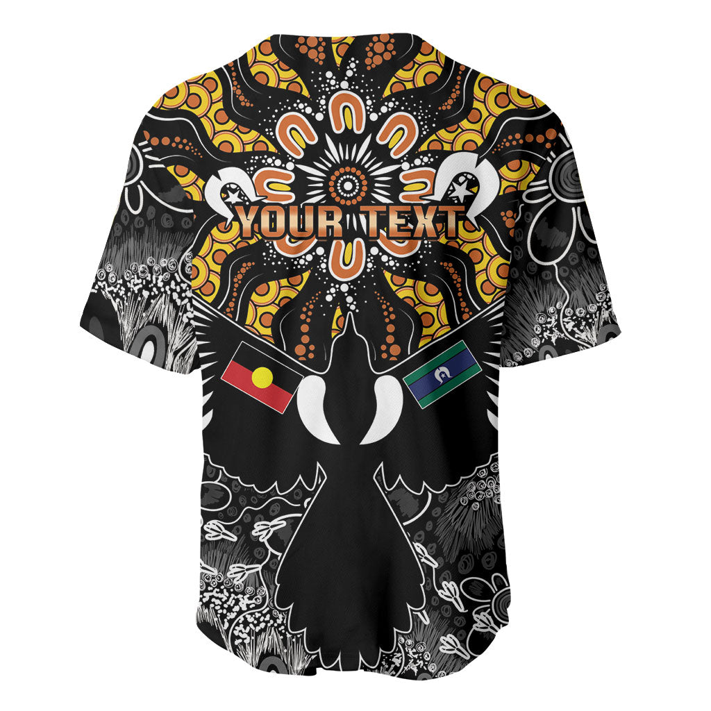 Magpies NAIDOC Week 2026 Personalised Baseball Jersey Australian Aboriginal Torres Strait Islander Flag