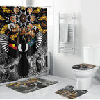 Magpies NAIDOC Week 2026 Bathroom Set Australian Aboriginal Torres Strait Islander Flag