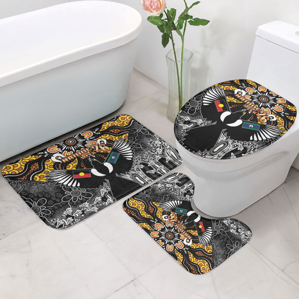 Magpies NAIDOC Week 2026 Bathroom Set Australian Aboriginal Torres Strait Islander Flag