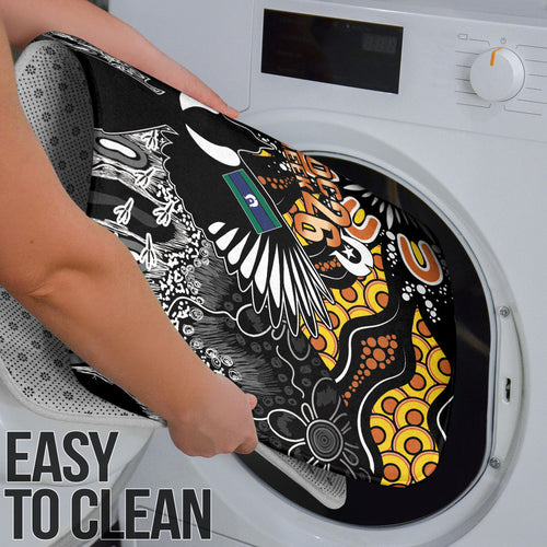 Magpies NAIDOC Week 2026 Bathroom Set Australian Aboriginal Torres Strait Islander Flag