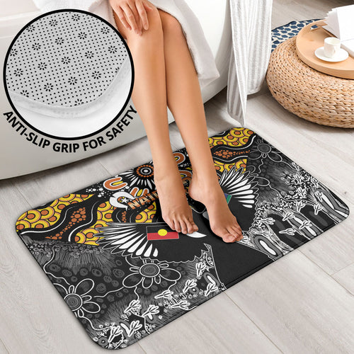 Magpies NAIDOC Week 2026 Bathroom Set Australian Aboriginal Torres Strait Islander Flag