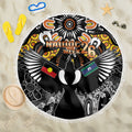 Magpies NAIDOC Week 2026 Beach Blanket Australian Aboriginal Torres Strait Islander Flag